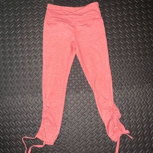 Free People movement leggings with ankle tie
